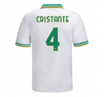 AS Roma Bryan Cristante #4 Koszulka Trzecia 2025-26 Krótki Rękaw